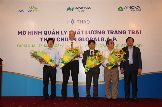 Trang trại nuôi heo thịt đầu tiên đạt chuẩn GlobalGAP